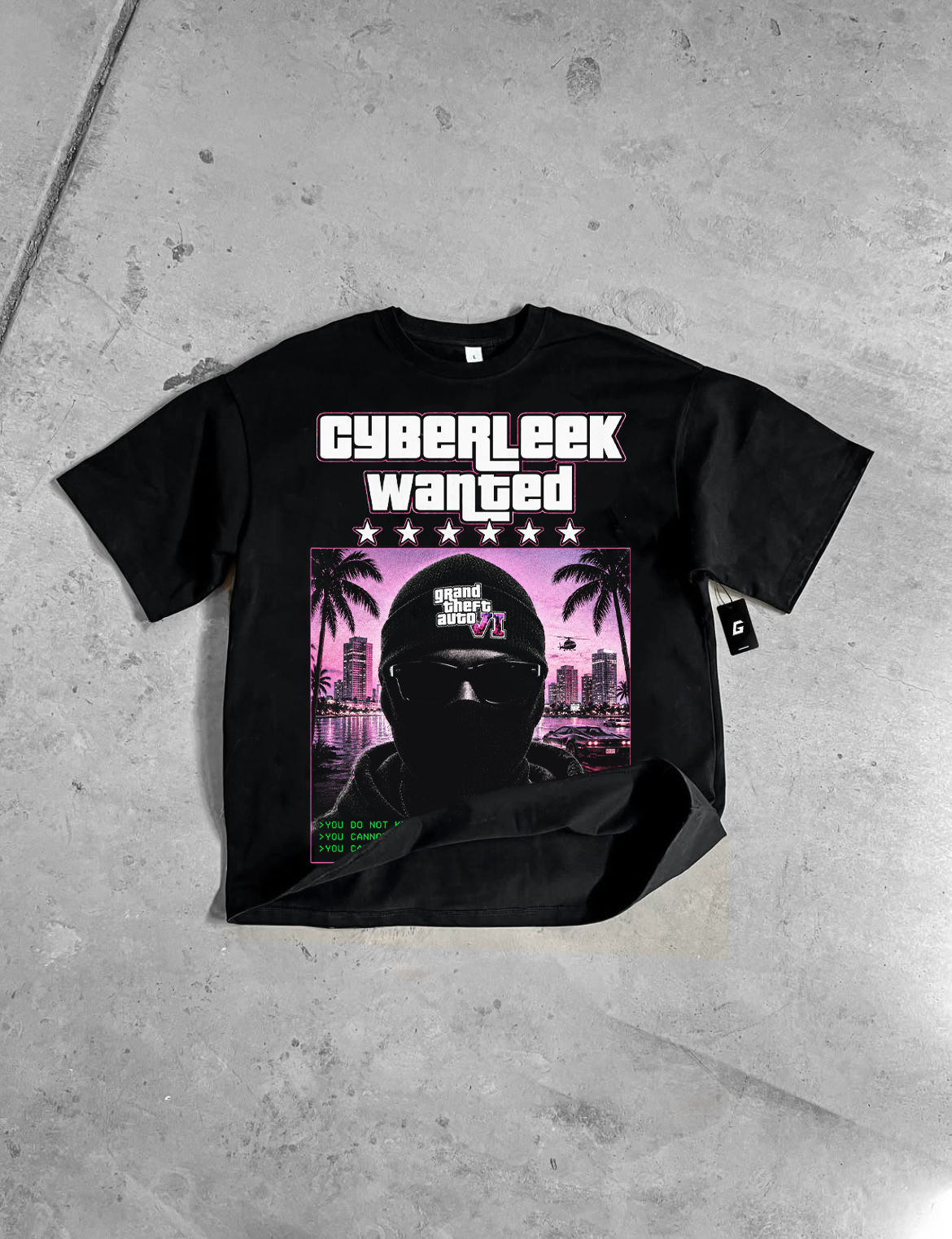 CYBERLEEK "MOST WANTED" TEE