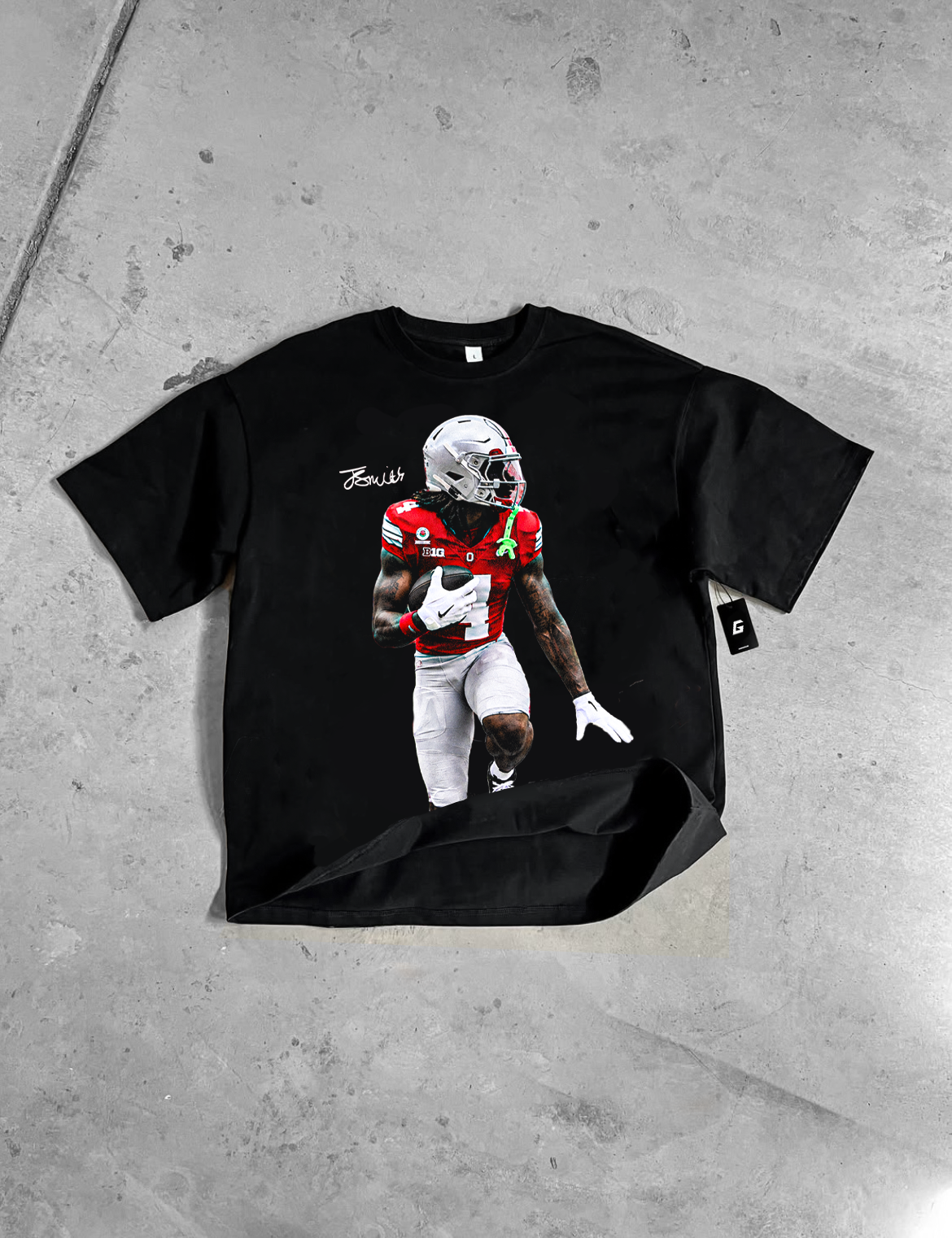 JEREMIAH SMITH "HEISMAN" TEE