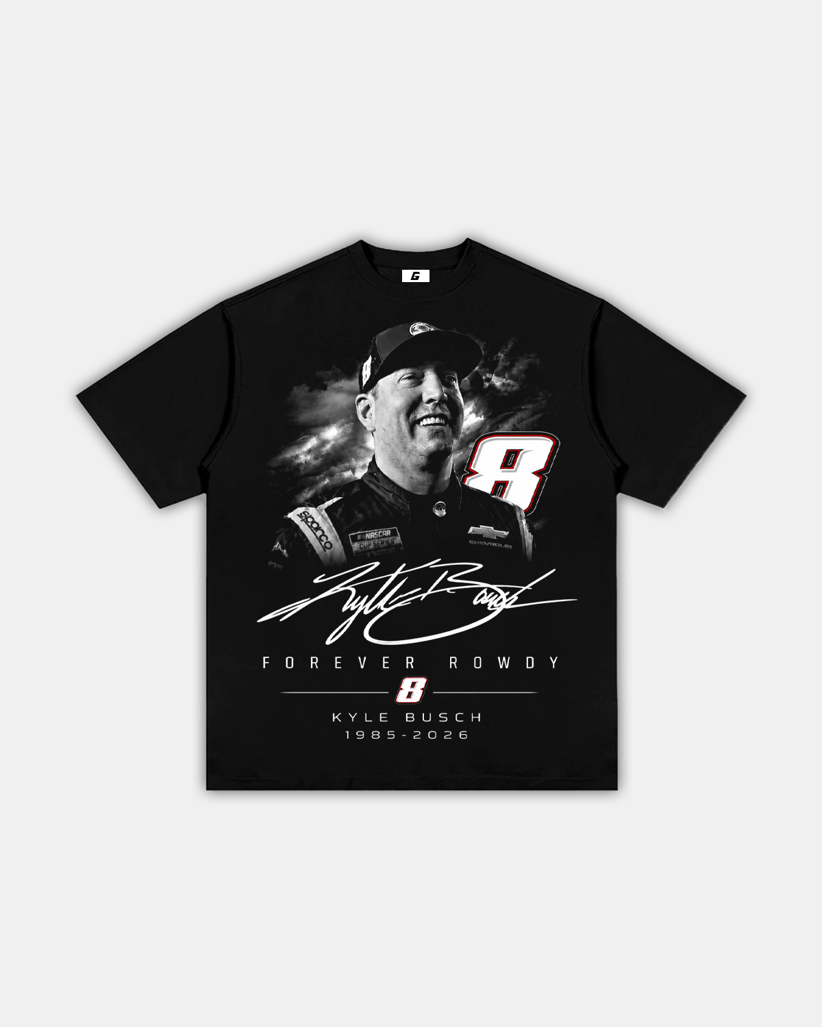 KYLE BUSCH "FOREVER ROWDY" V3 TEE