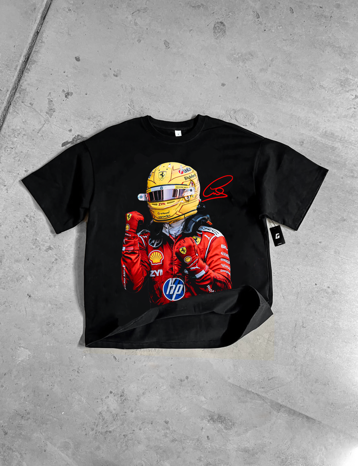 LEWIS HAMILTON "REMEMBER WHO YOU ARE" V2 TEE
