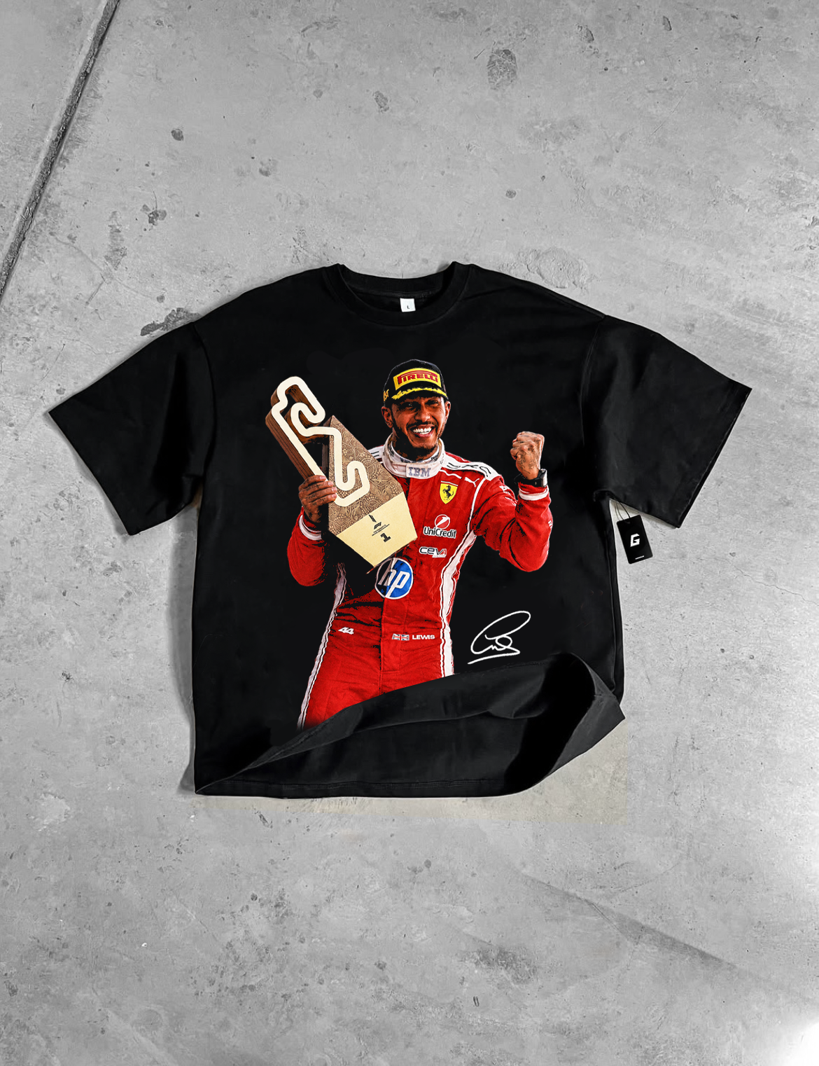 LEWIS HAMILTON "REMEMBER WHO YOU ARE" TEE