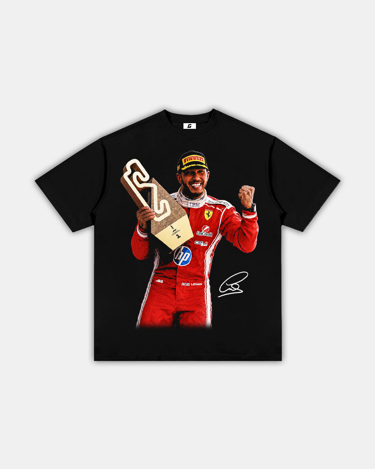 LEWIS HAMILTON "REMEMBER WHO YOU ARE" TEE