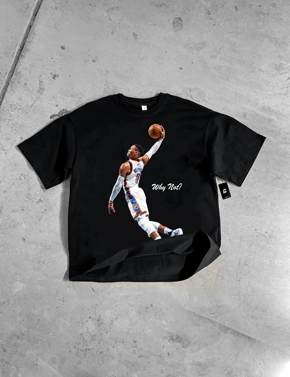RUSSELL WESTBROOK "WHY NOT?" TEE