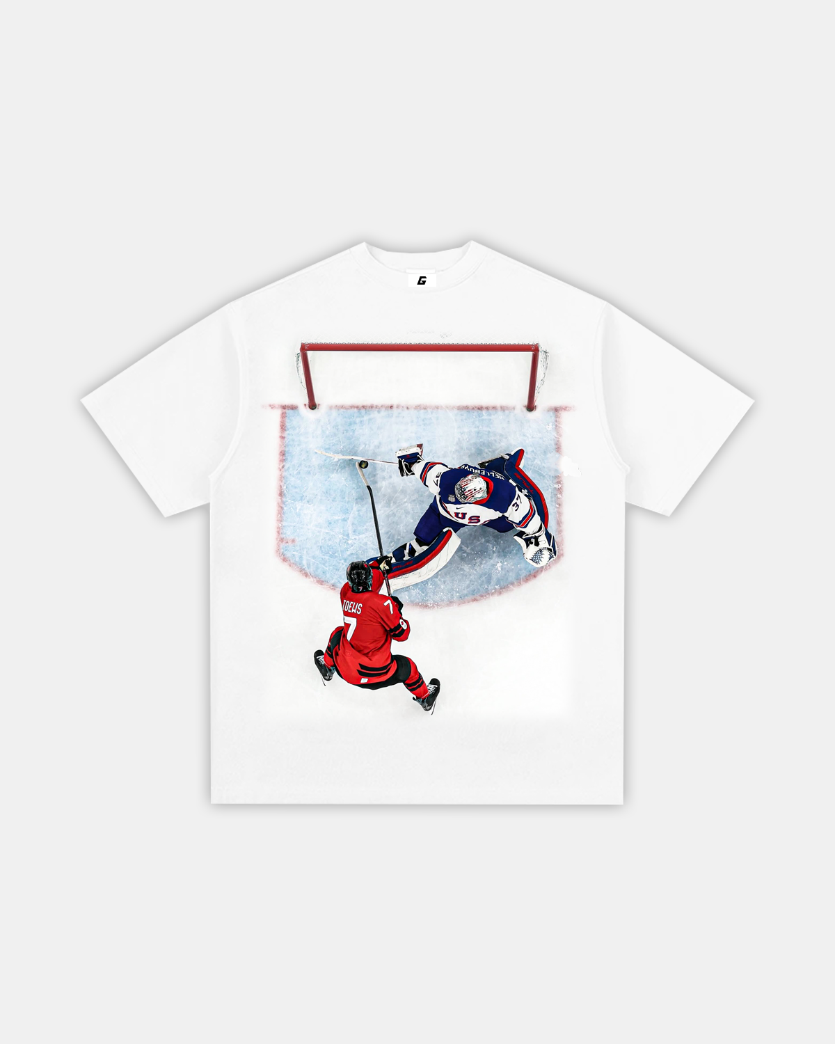 HELLEBUYCK "GOLDEN STOP" TEE