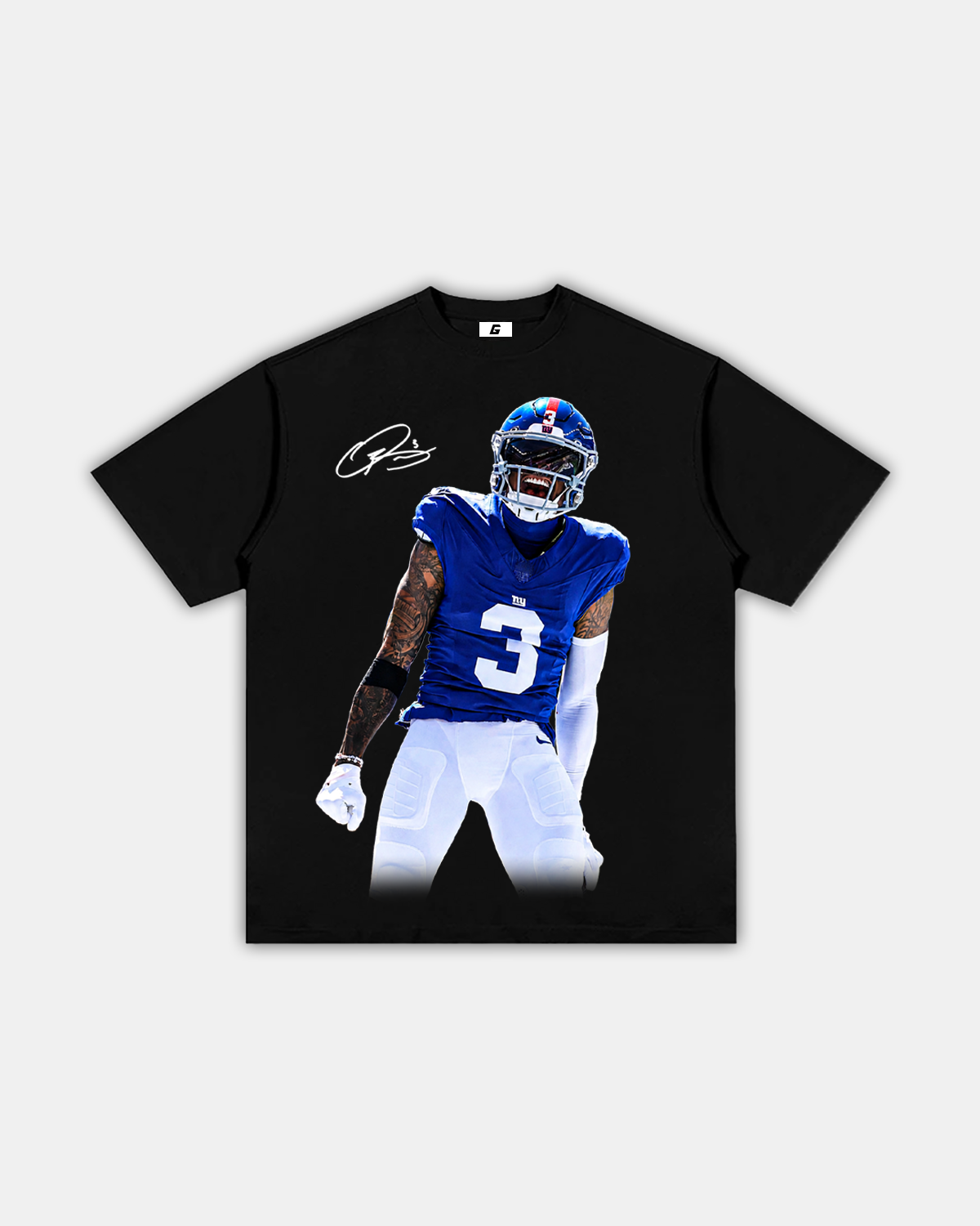 OBJ "BACK IN BLUE" TEE