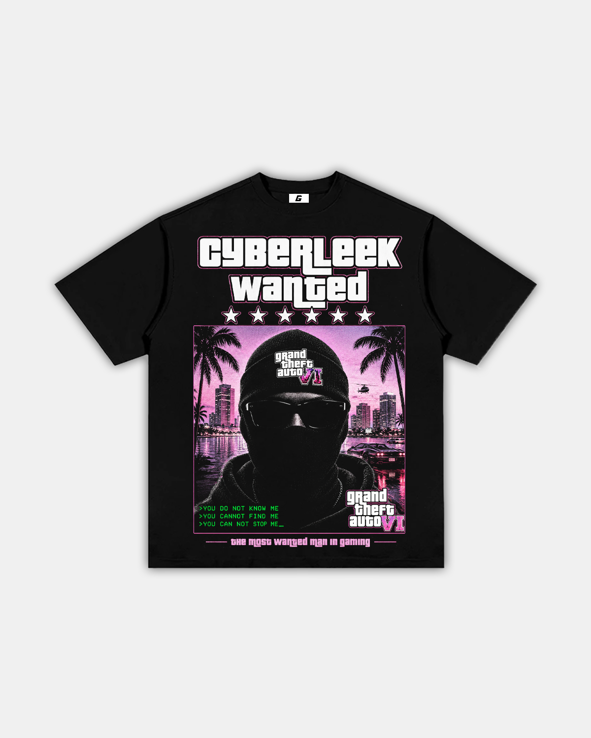 CYBERLEEK "MOST WANTED" TEE