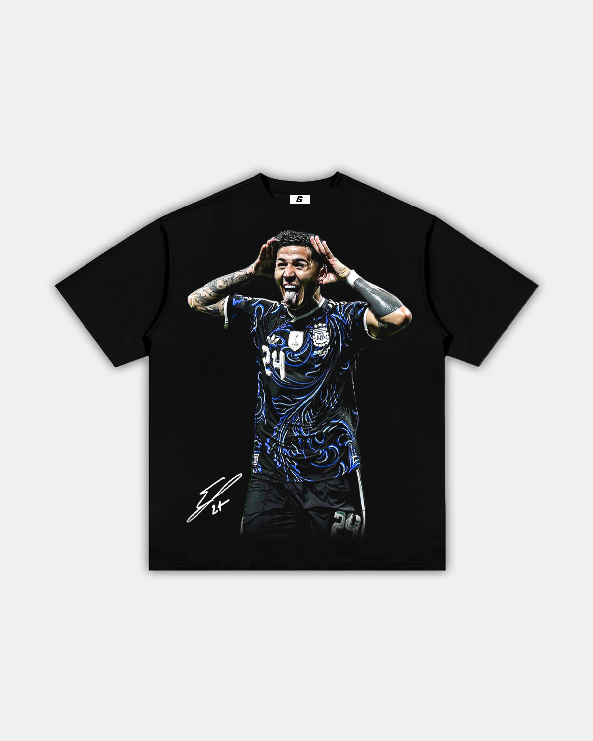 ENZO "CAN'T HEAR YOU" TEE