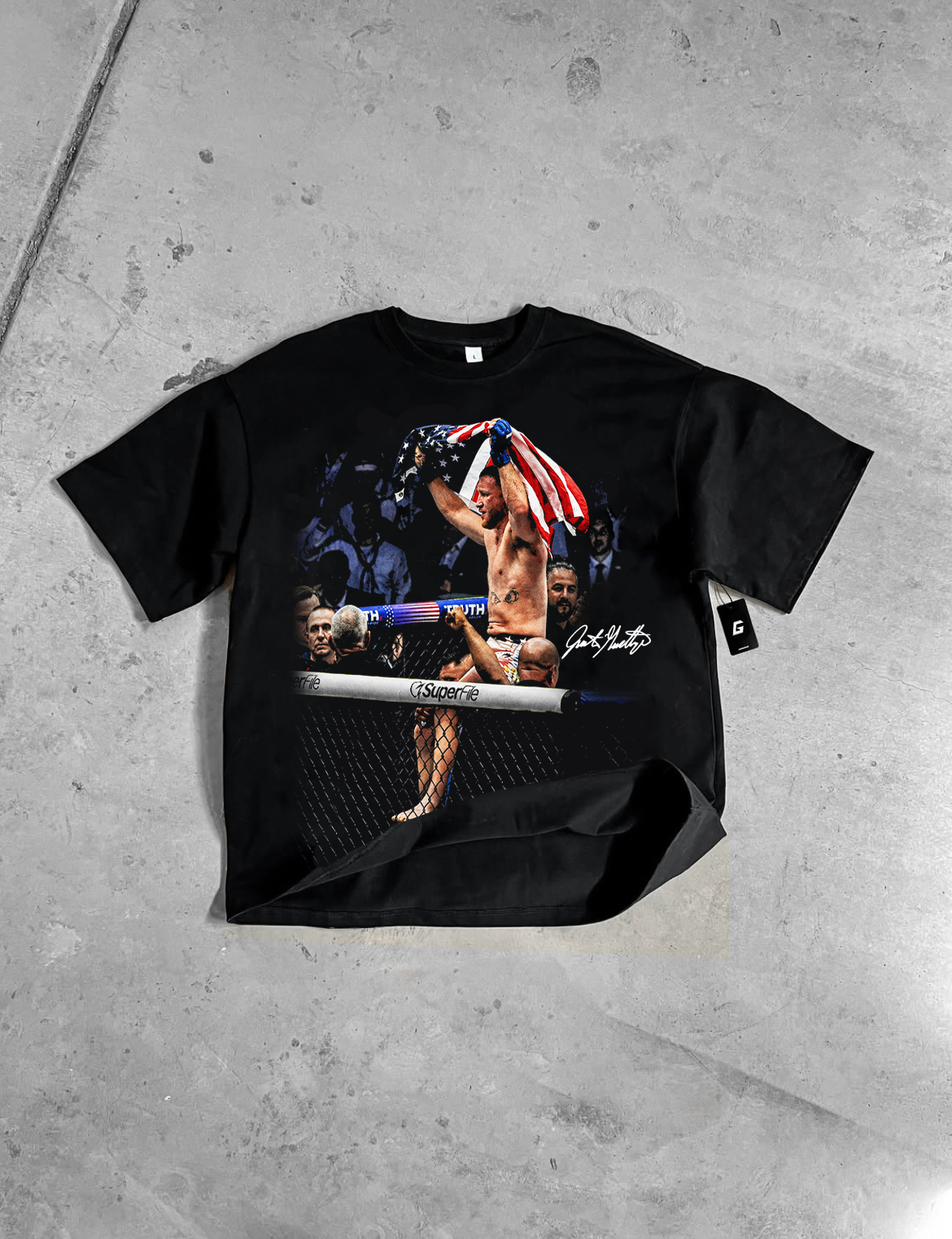 JUSTIN GAETHJE "AMERICAN MADE" TEE