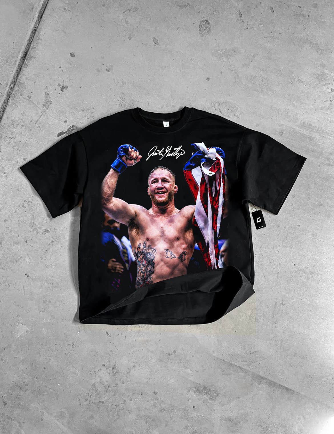 JUSTIN GAETHJE “AGAINST ALL ODDS” TEE