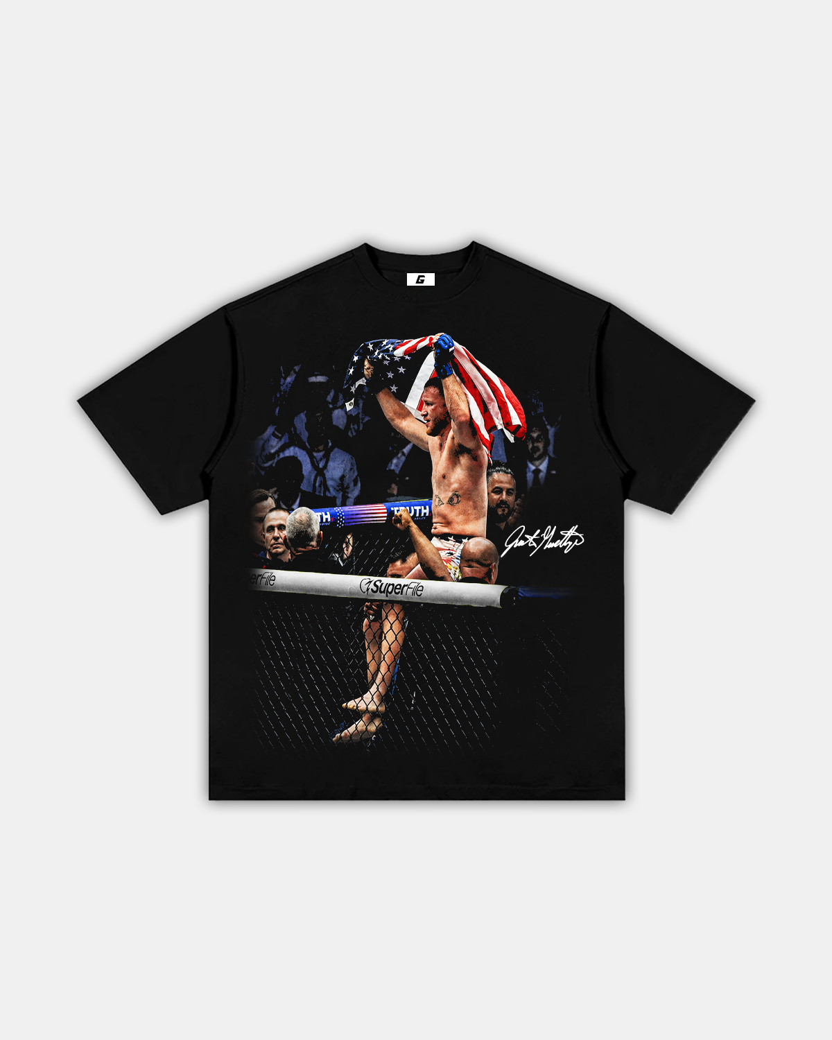 JUSTIN GAETHJE "AMERICAN MADE" TEE