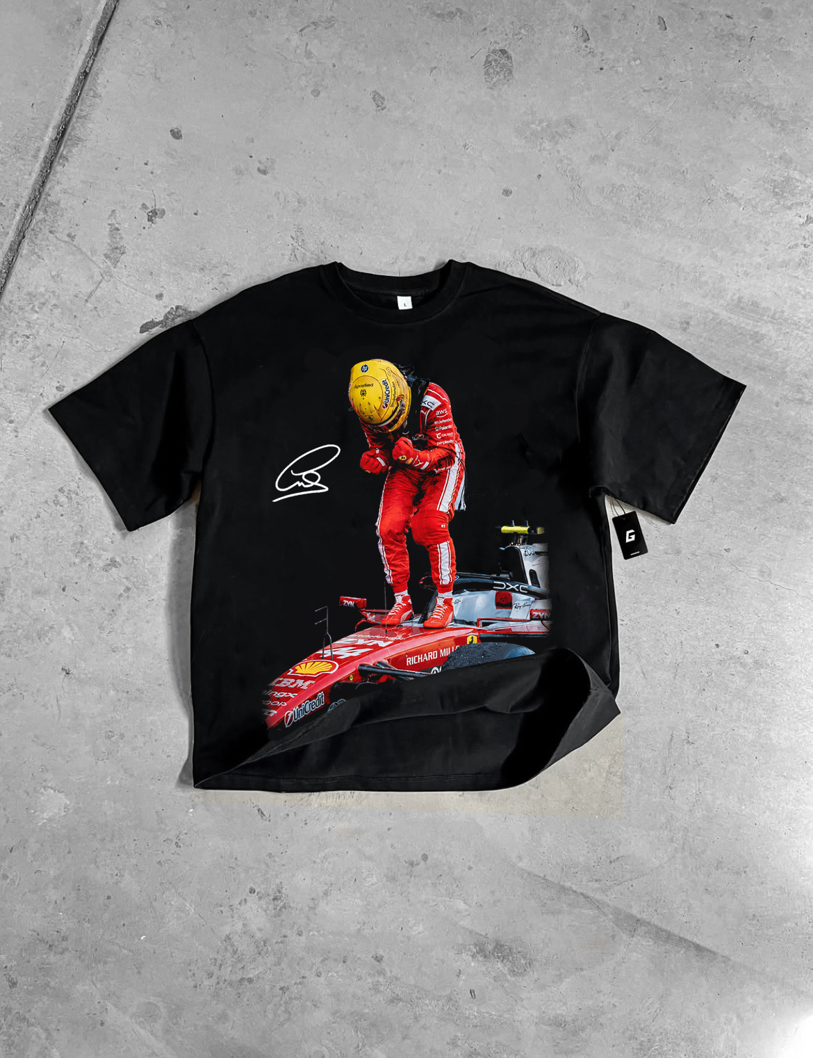 LEWIS HAMILTON "BACK ON TOP" TEE