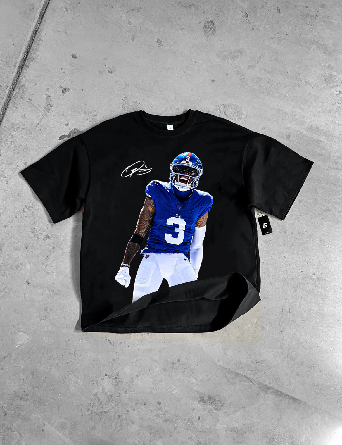 OBJ "BACK IN BLUE" TEE